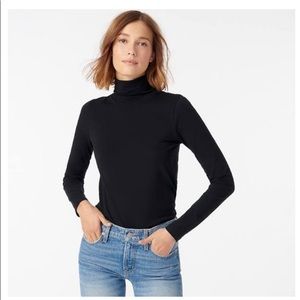 J Crew Perfect Fit Turtleneck, Black Small